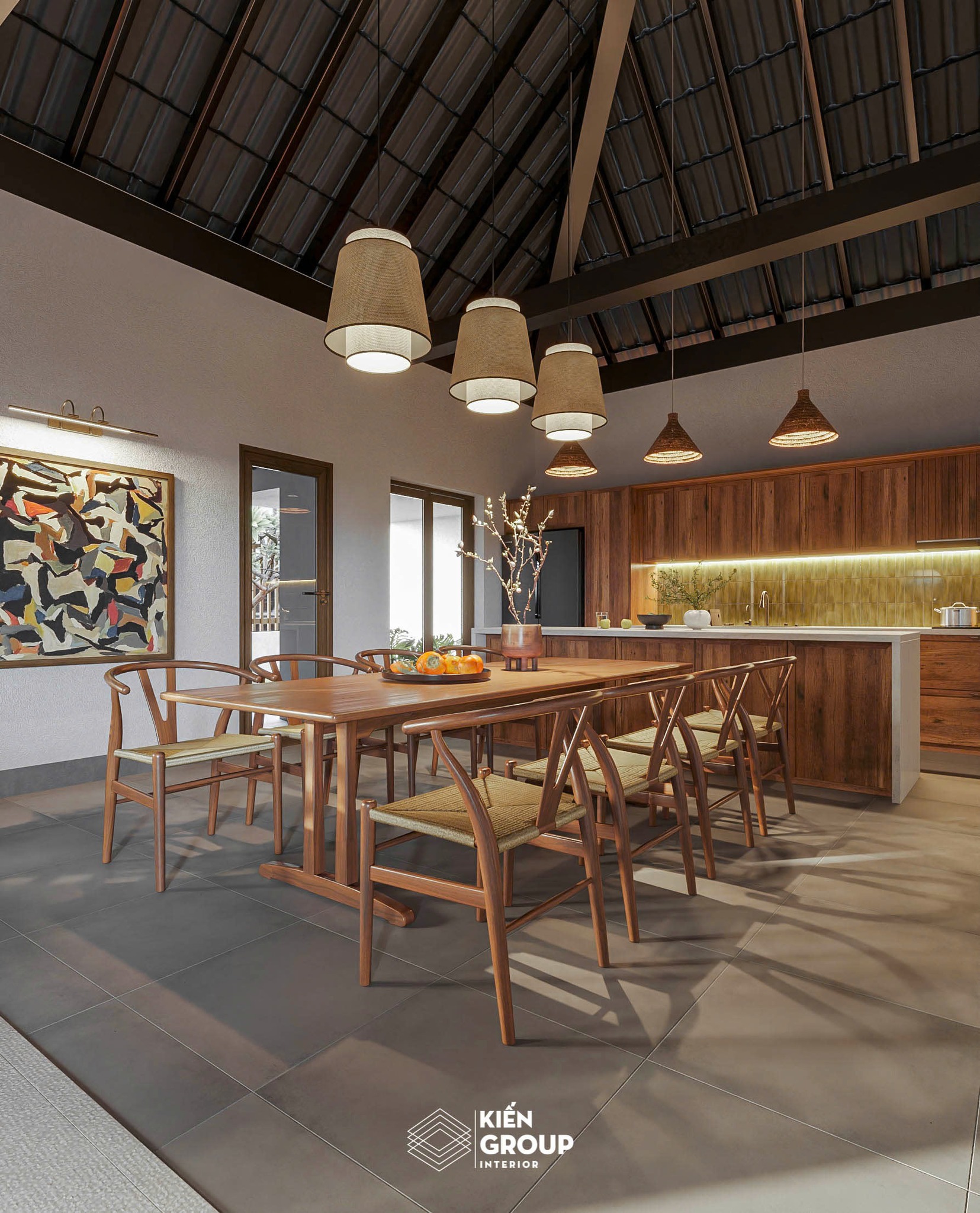 [HN] KIẾN TRÚC & NỘI THẤT NHÀ VƯỜN BA VÌ | HÀ NỘI